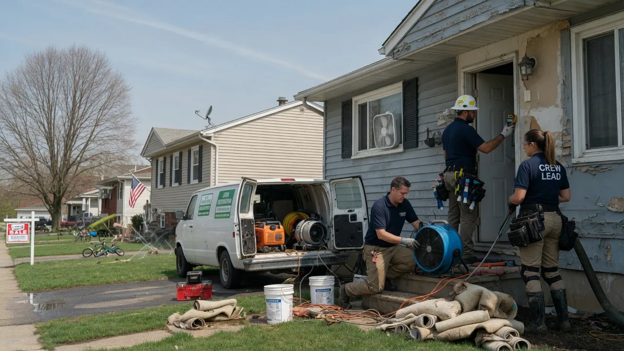 Flood Cleanup in Stockbridge, MI near me